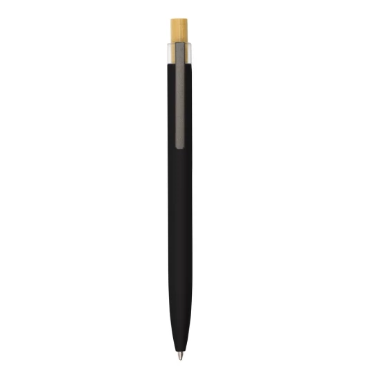 Długopis z aluminium z recyklingu Randall - Czarny