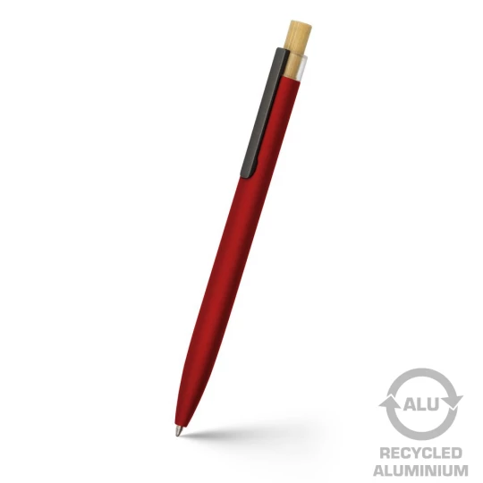 Długopis z aluminium z recyklingu Randall - Czerwony