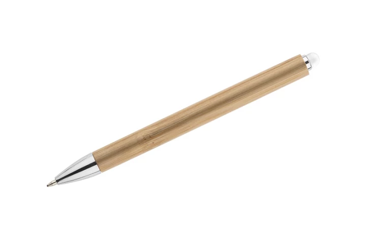 Touch pen bambusowy TUSO - biały
