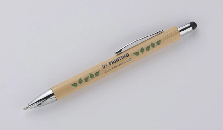 Touch pen bambusowy TUSO - czarny