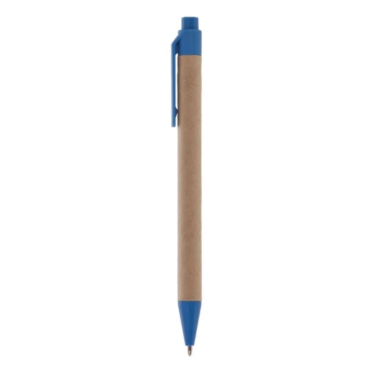 Notes Eco2 z długopisem - Niebieski