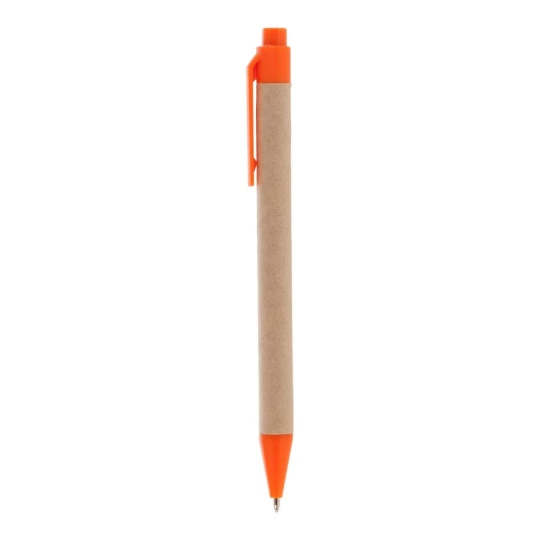 Notes Eco2 z długopisem - Pomarańczowy