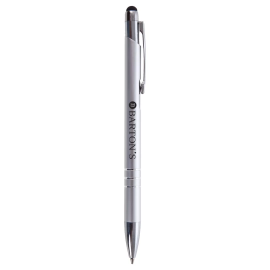 Długopis, touch pen Zachary - srebrny