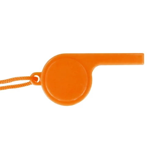 Gwizdek ze sznurkiem - Pomarańczowy