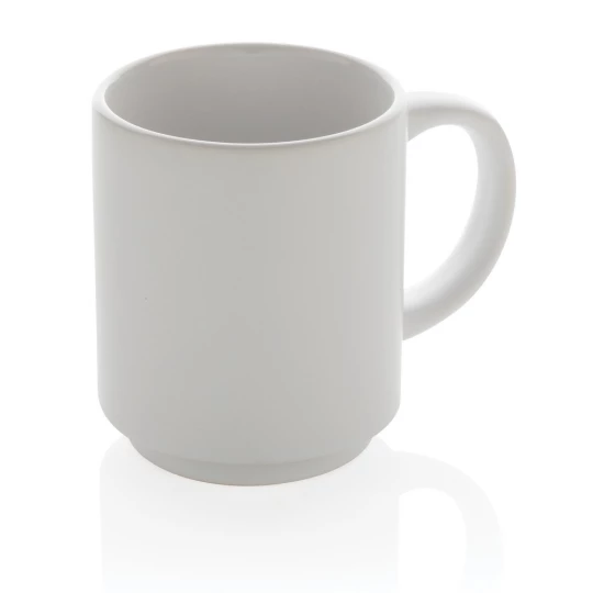 Kubek ceramiczny Echo - Biały