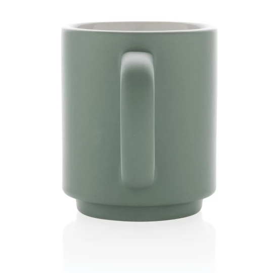 Kubek ceramiczny Echo - Zielony