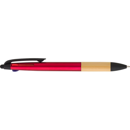 Długopis, touch pen Bravado - czerwony