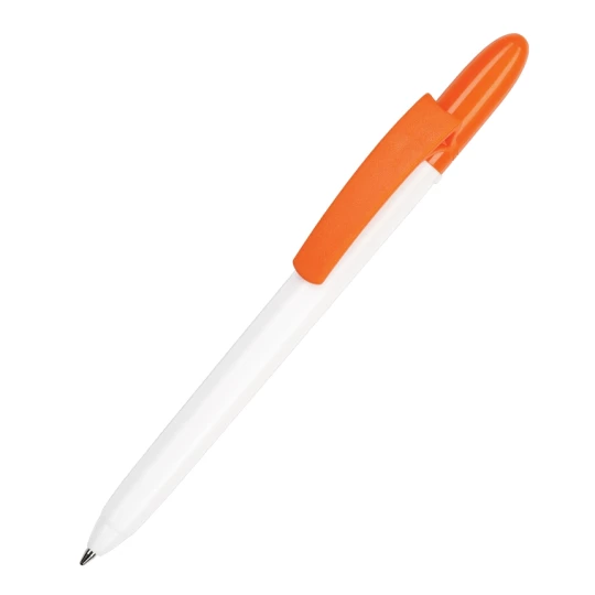 Długopis Fill White - Pomarańczowy