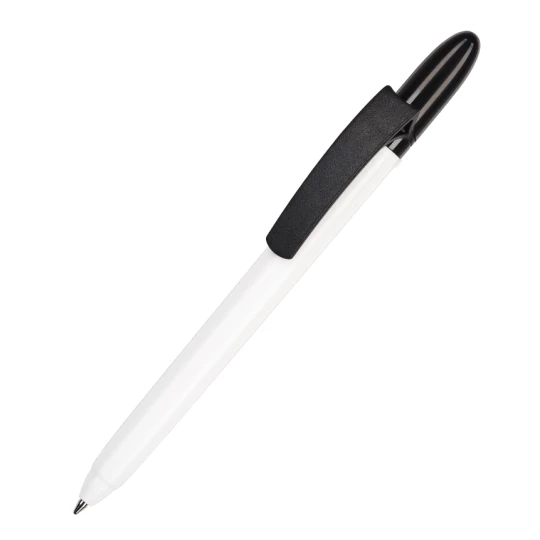 Długopis Fill White - Czarny