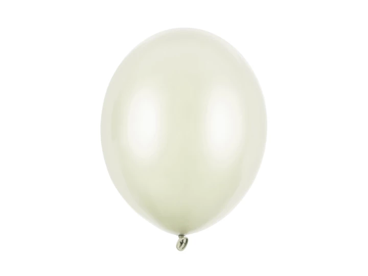 Balon metalizowany 30cm - Kremowy