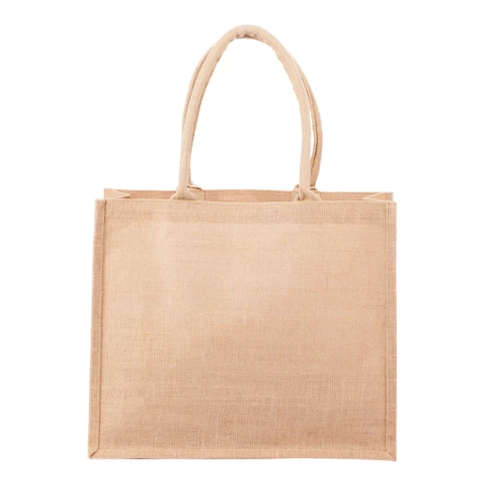 Torba na zakupy z juty Natural Shopper - Beżowy