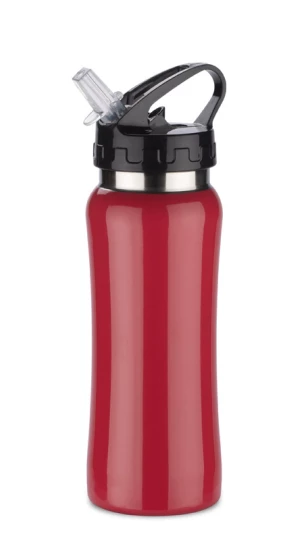 Bidon stalowy PATRO 600 ml - Czerwony