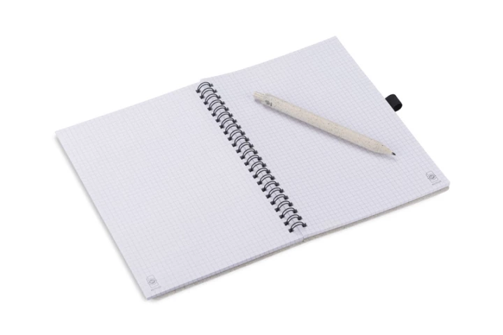 Notes z długopisem TRESA A5 - Naturalny