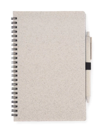 Notes z długopisem TRESA A5 - Naturalny