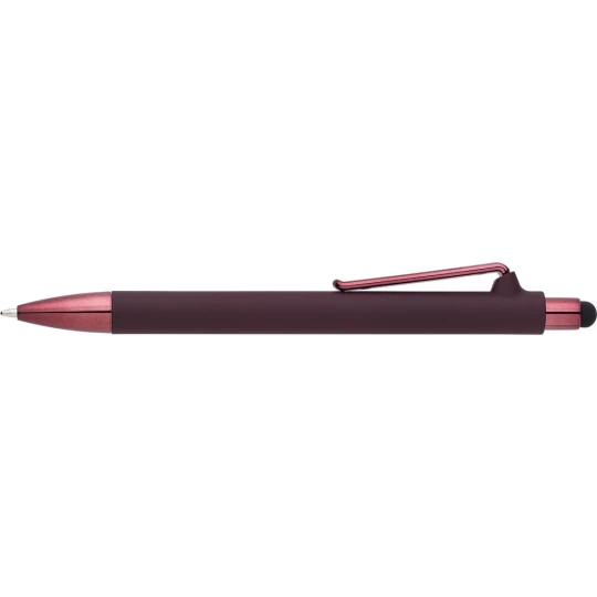 Długopis, touch pen Sai - brązowy