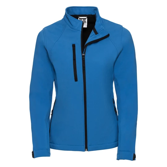 Kurtka damska Soft Shell Autumn - Jasny niebieski