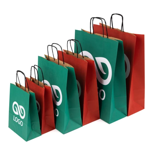 Torba Giftpack A5 Color - Zielony