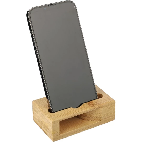 Stojak na telefon Hubson - brązowy