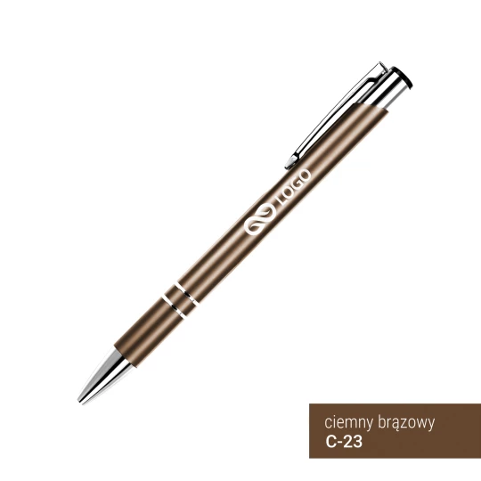 Długopis Cosmo - Ciemny brązowy