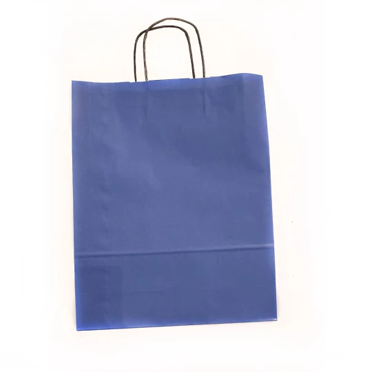 Torba papierowa Soft A3 - Granatowy