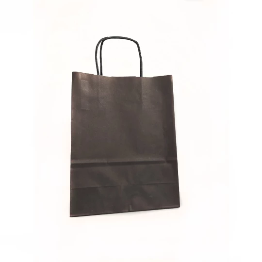 Torba papierowa Soft A5 - Czarny