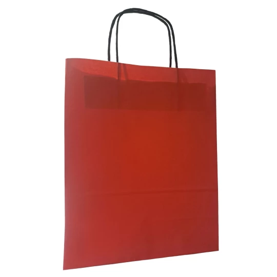Torba papierowa Soft A4 - Czerwony