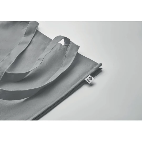 Torba z bawełny organicznej  BENTE COLOUR - Szary