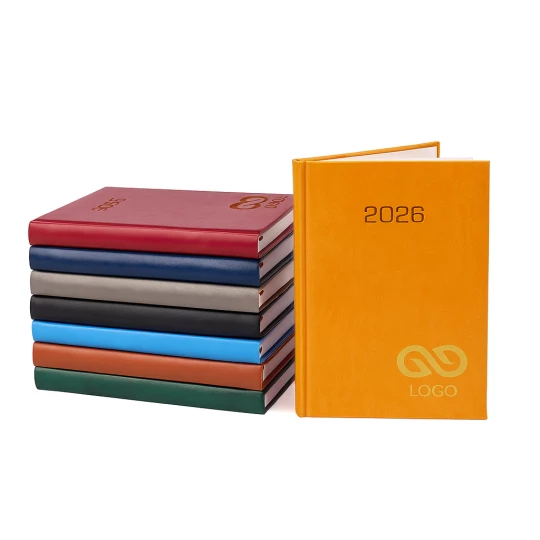 Kalendarz książkowy B5 - Rozkład Dzienny - Błękitny