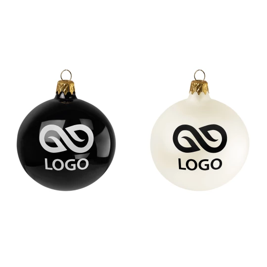 Bombka 80mm - Złoty