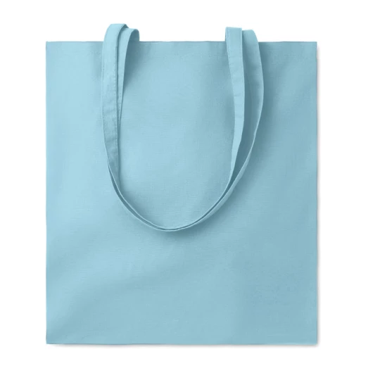 Torba na zakupy - COTTONEL COLOUR + - baby blue