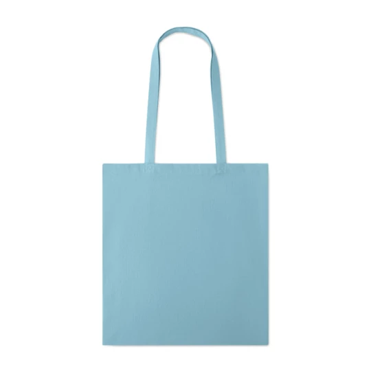 Torba na zakupy - COTTONEL COLOUR + - baby blue