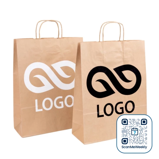 Torba Giftpack A4 - Beżowy