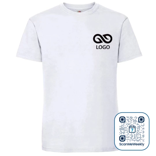 Koszulka Ringspun Premium - Biały