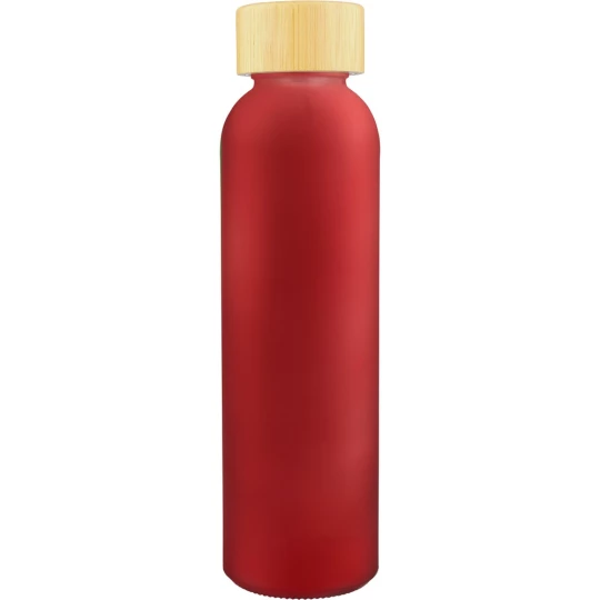 Szklana butelka Joki 500 ml - czerwony