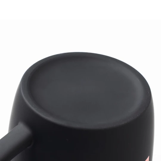 Kubek ceramiczny Esla 345 ml - Czarny