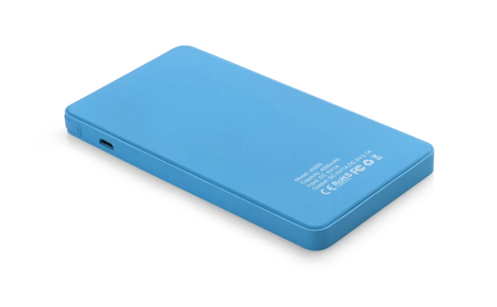 Power bank VIVID 4000 mAh - Błękitny