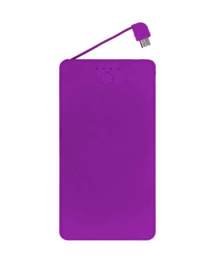 Powerbank VIVID 4000 mAh - Fioletowy