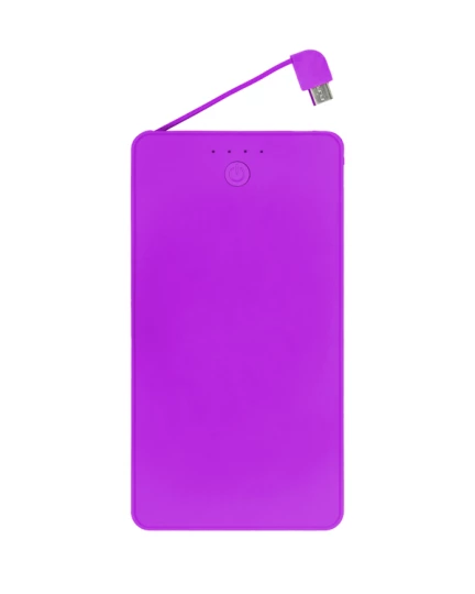 Powerbank VIVID 4000 mAh - Fioletowy