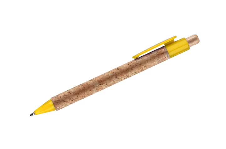 Długopis KORTE - Żółty