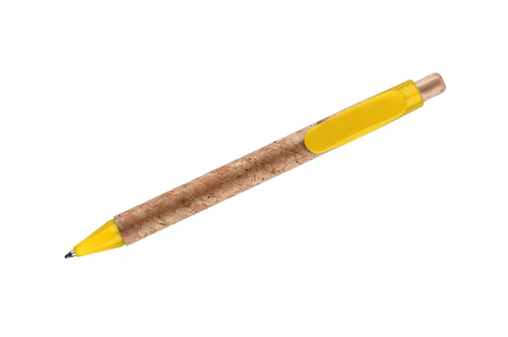 Długopis KORTE - Żółty