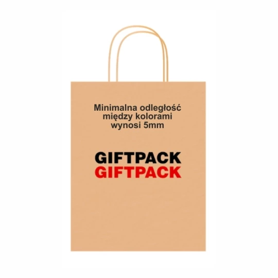 Torba Giftpack A4 - Beżowy