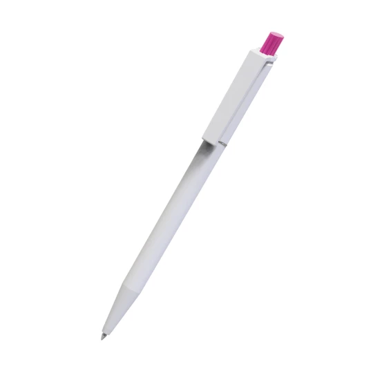 Długopis Roma White - Różowy