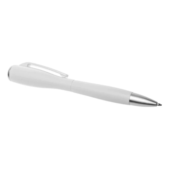 Długopis, lampka LED - Biały