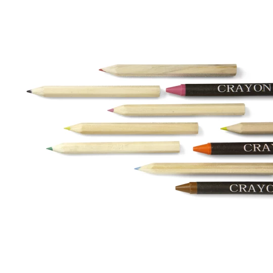 Zestaw kredek Crayon - neutralny