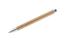Touch pen bambusowy TUSO - niebieski
