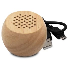 Drewniany głośnik bezprzewodowy 3W Mae - drewno