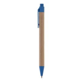 Notes Eco2 z długopisem - Niebieski