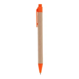 Notes Eco2 z długopisem - Pomarańczowy