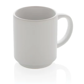Kubek ceramiczny Echo - Biały