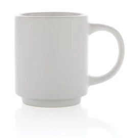Kubek ceramiczny Echo - Biały